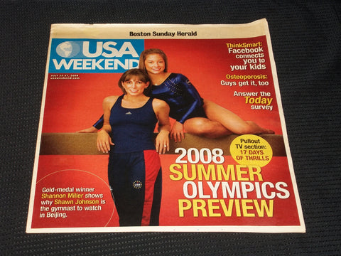 2008 JULY 25 BOSTON SUNDAY HERALD USA MAGAZINE - MILLER & JOHNSON - E 4933