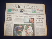 1997 AUG 18 WILKES-BARRE TIMES LEADER - POLICE BUS PATROLS ON A ROLL - NP 8189