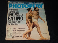 1966 DECEMBER PHOTOPLAY MAGAZINE - LIZ & BURTON FRONT COVER - E 3917
