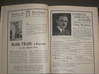 1924 HARPER'S MONTHLY MAGAZINE - LOT OF 8 - STORIES & ILLUSTRATIONS - WR 950B