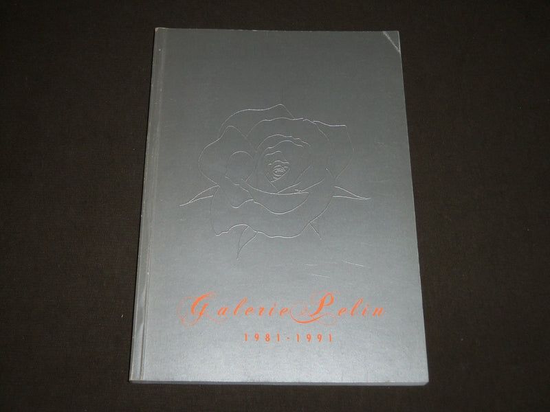 1991 GALERIE PELIN 1981-1991 SOFTCOVER CATALOG - FINNISH - KD 5003