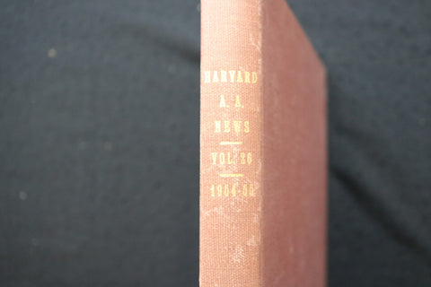 1954 HARVARD FOOTBALL PROGRAMS - BOUND VOLUME - TED KENNEDY - KD 9571