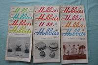 1966 HOBBIES MAGAZINE - COMPLETE YEAR - LOT OF 12 - O 3965