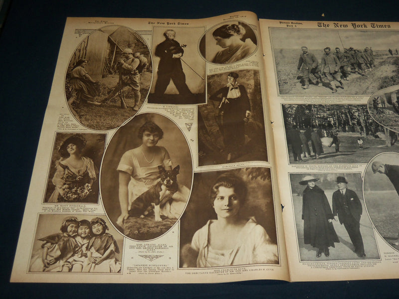 1916 DECEMBER 10 NEW YORK TIMES ROTO PICTURE SECTION - BILLIE BURKE - NT 8960