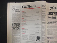 1955 DECEMBER 9 COLLIER'S MAGAZINE - 66TH ALL-AMERICAN FOOTBALL TEAM - ST 4537