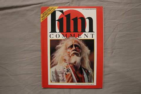 1985 OCTOBER FILM COMMENT MAGAZINE - AKIRA KUROSAWA - RAN COVER - E 24036