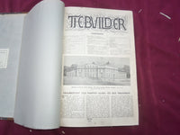1911 JAN-DEC THE BUILDER U. K. MAGAZINE BOUND VOLUMES - 2 VOLS - FOLD OUTS- C 34