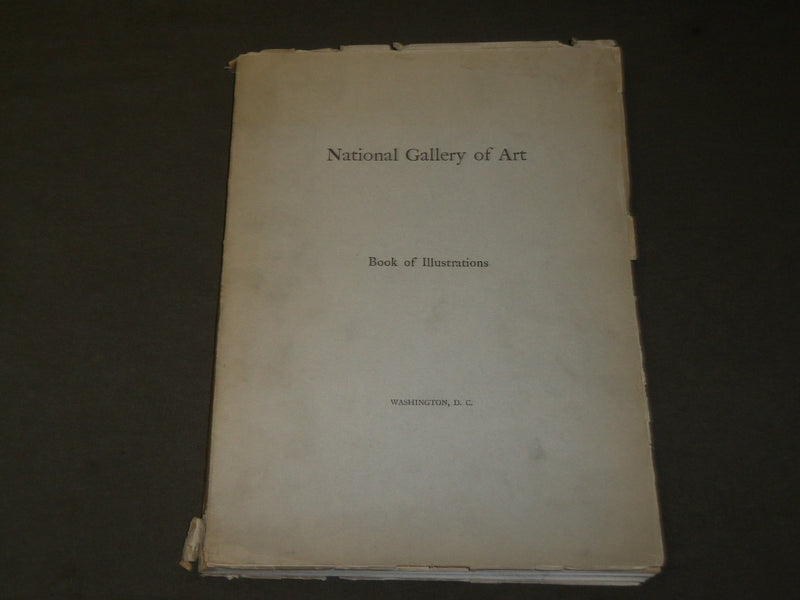 1942 NATIONAL GALLERY OF ART BOOK OF ILLUSTRATIONS - SECOND EDITION - KD 5277
