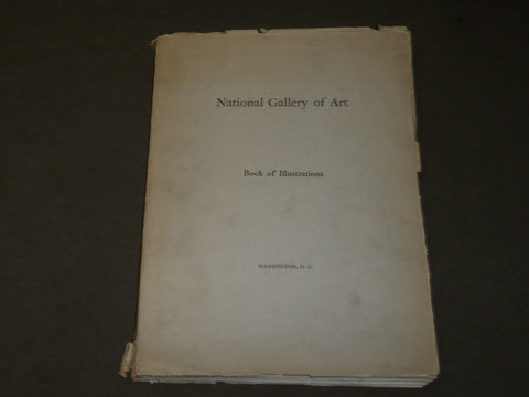 1942 NATIONAL GALLERY OF ART BOOK OF ILLUSTRATIONS - SECOND EDITION - KD 5277