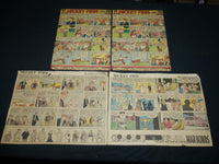 1930'S-1940'S MICKEY FINN COLOR COMIC STRIPS LOT OF 14 - NP 5336