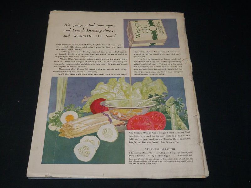 1930 DECEMBER WOMAN'S HOME COMPANION MAGAZINE - GREAT COVER & ADS - ST 4878B