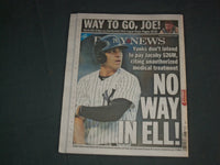 2019 NOVEMBER 23 NEW YORK DAILY NEWS NEWSPAPER - BARR: EPSTEIN'S DEATH SCREWUP