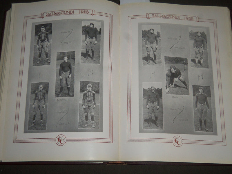 1928 SALMAGUNDI COLGATE UNIVERSITY YEARBOOK - HAMILTON NEW YORK - YB 1207