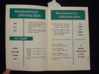 1950'S PLAY BRIDGES WITH GOREN - GOREN OFFICIAL - POINT COUNT SUMMARY - J 9488
