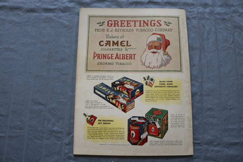 1937 DECEMBER HOUSE BEAUTIFUL MAGAZINE - GREAT ILLUSTRATED COVER - E 9374