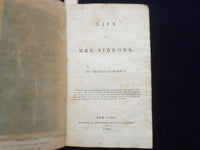 1834 LIFE OF MRS. SIDDONS HARDCOVER BOOK BY THOMAS CAMPBELL - KD 8648