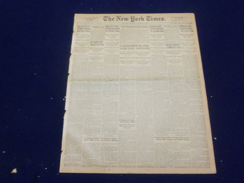 1922 NOVEMBER 23 NEW YORK TIMES - ALABAMA MINE EXPLOSION, 83 KILLED - NT 8438