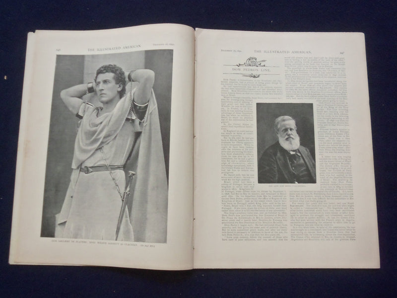 1891 DECEMBER 26 THE ILLUSTRATED AMERICAN MAGAZINE-PRINCESS MARY OF TECK- J 9727