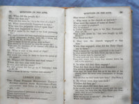 1848 QUESTIONS ON THE ACTS OF THE APOSTLES HARDCOVER BOOK BY REV. PEIRCE - K 304