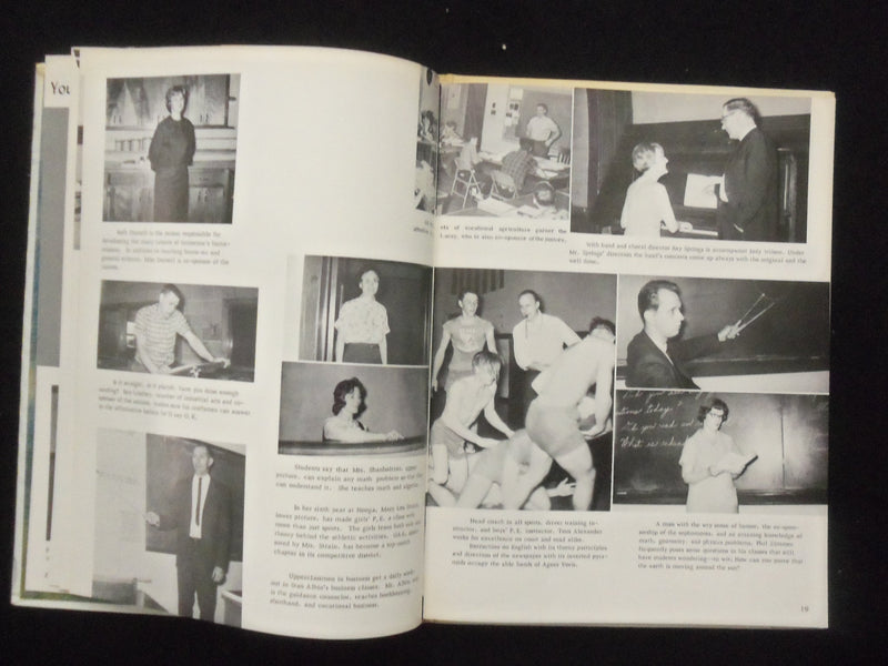 1966 TOMAHAWK NEOGA HIGH SCHOOL YEARBOOK - NEOGA, ILLINOIS - YB 3337