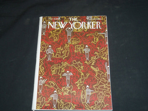 1963 NOVEMBER 9 THE NEW YORKER MAGAZINE - ILLUSTRATED COVER - NY 1177
