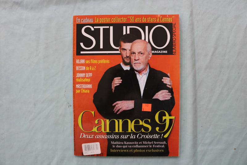 1997 SPECIAL STUDIO MAGAZINE - CANNES 97 COVER - FRENCH - E 19545