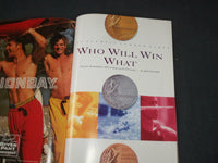 1992 JULY 22 SPORTS ILLUSTRATED MAGAZINE- OLYMPIC PREVIEW - LOT OF 4 - O 2618D