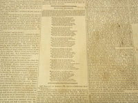 1851 FEB 8 BOSTON MUSEUM NEWSPAPER - THOMAS BUCHANAN READ - TENNYSON - NP 9034