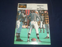 1977 SEP 17 VILLANOVA UNIVERSITY VS BALL STATE UNIV FOOTBALL PROGRAM - ST 4879T