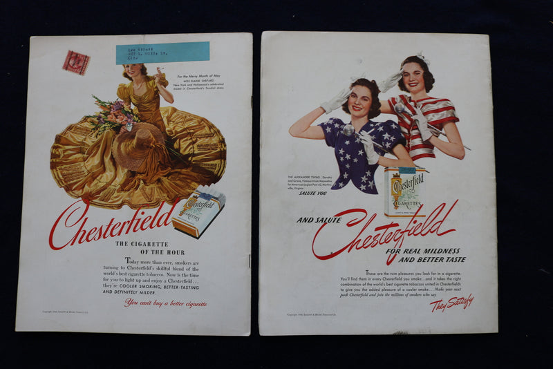 1940 THE WISCONSIN OCTOPUS MAGAZINE - UNIVERSITY OF WISCONSIN -LOT OF 6 - O 3398