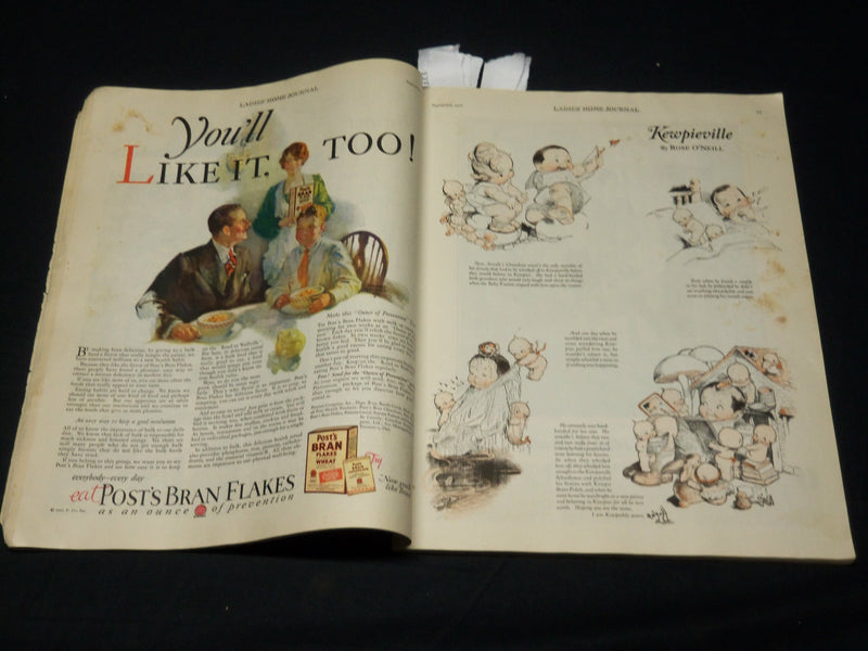 1927 SEPTEMBER LADIES HOME JOURNAL MAGAZINE - KEWPIEVILLE - NICE ADS - F 360
