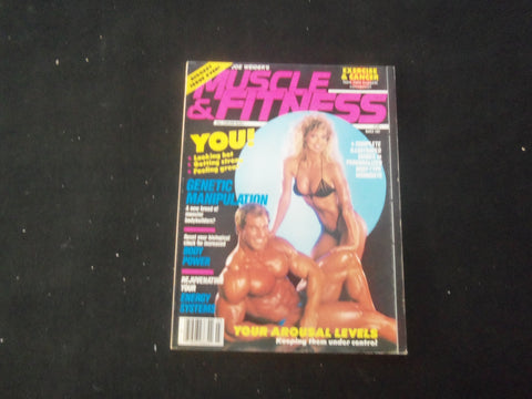 1987 MARCH MUSCLE & FITNESS MAGAZINE - GENETIC MANIPULATION - SP 1522F
