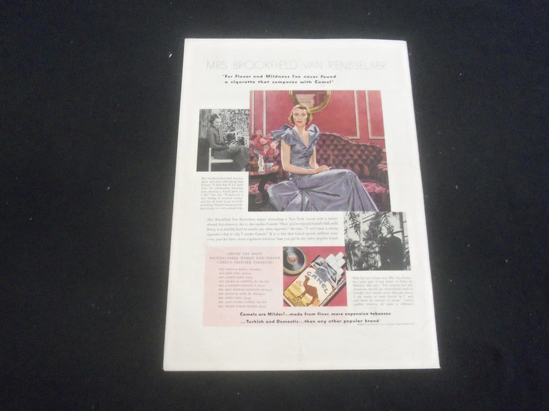 1935 SEPTEMBER THE STAGE MAGAZINE - JUMBO THE ELEPHANT - JIMMY DURANTE - B 4198F