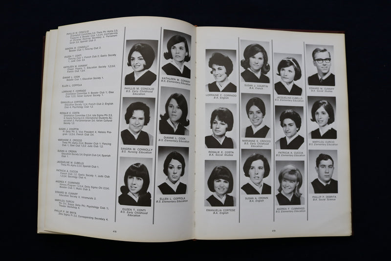 1967 VINCENTIAN ST. JOHN'S UNIVERSITY YEARBOOK - NEW YORK CITY, NY - YB 3439