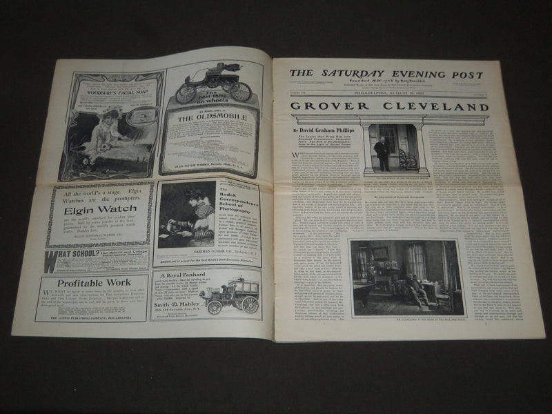1902 AUGUST 16 THE SATURDAY EVENING POST MAGAZINE - HARRISON FISHER - SP 1055