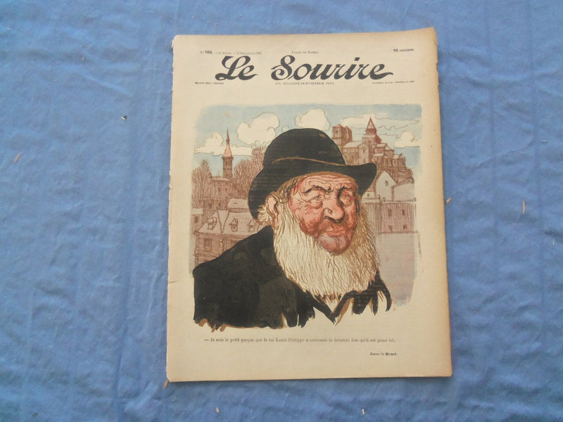 1902 DEC 20 LE SOURIRE MAGAZINE - ILLUSTRATED COMEDY - FRENCH TEXT - SP 4865G