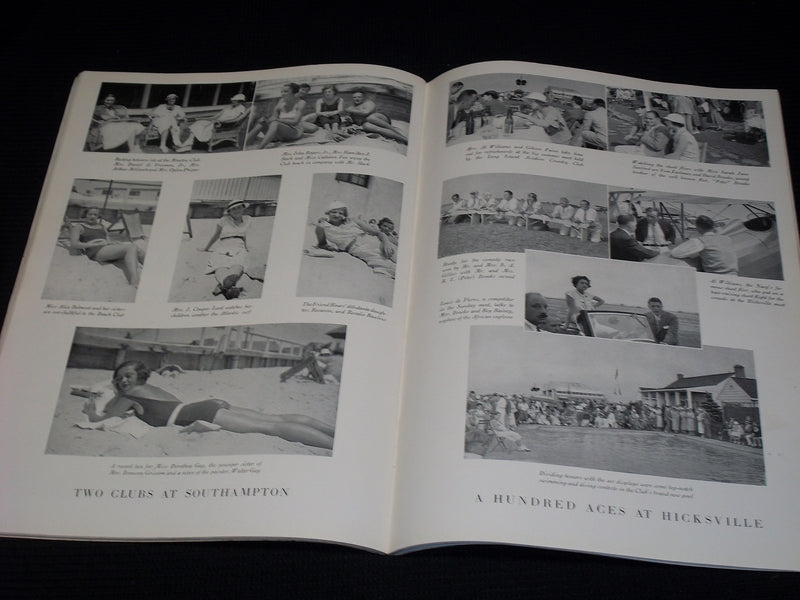 1933 AUGUST 15 TOWN & COUNTRY MAGAZINE - RICHARD CURRIER FRONT COVER - E 2529