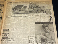 1945 JANUARY 29 NEW BEDFORD STANDARD TIMES - SECRECY SURROUNDS BLAST - NT 8905