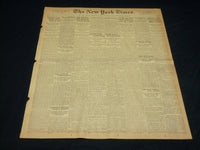 1916 NOVEMBER 26 NEW YORK TIMES - HARVARD FALLS TO FIERCE RUSH OF YALE - NT 7734