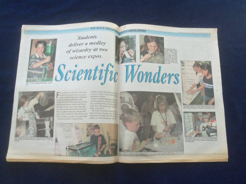 1997 MAY 29 THE BACK MOUNTAIN LEADER NEWSPAPER-SHAVERTOWN, PA- BRAD D. -NP 6173