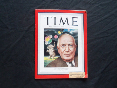 1944 FEBRUARY 14 TIME MAGAZINE - GOP CHAIRMAN HARRISON E. SPANGLER - T 903