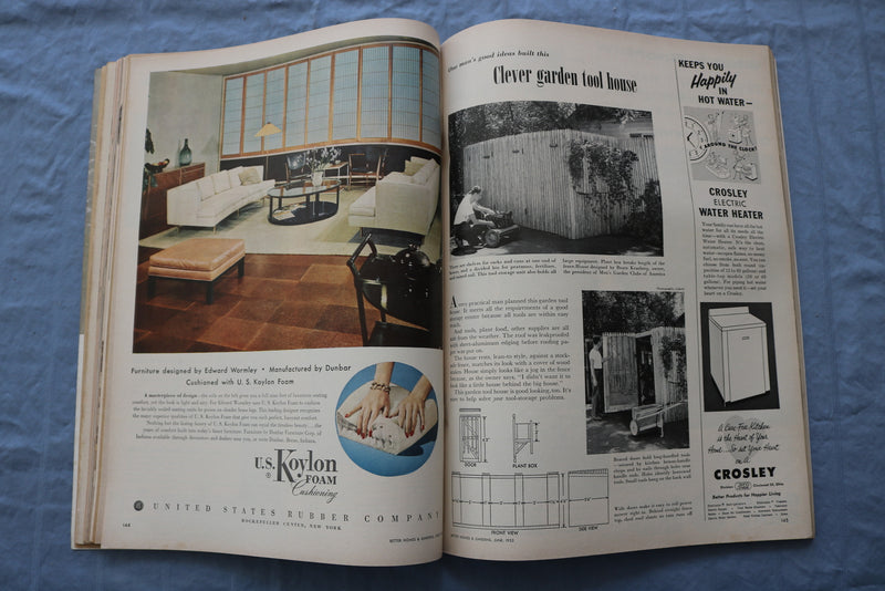 1953 JUNE BETTER HOMES AND GARDENS MAGAZINE - GREAT COVER & ARTICLES - SP 4787K