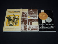 1971-1985 NATIONAL COLLEGIATE CHAMPIONSHIPS GUIDES LOT OF 3 - O 3794