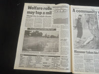 1991 NOV 11 NEW YORK DAILY NEWS NEWSPAPER - ROBERT MAXWELL FAREWELL - NP 5880