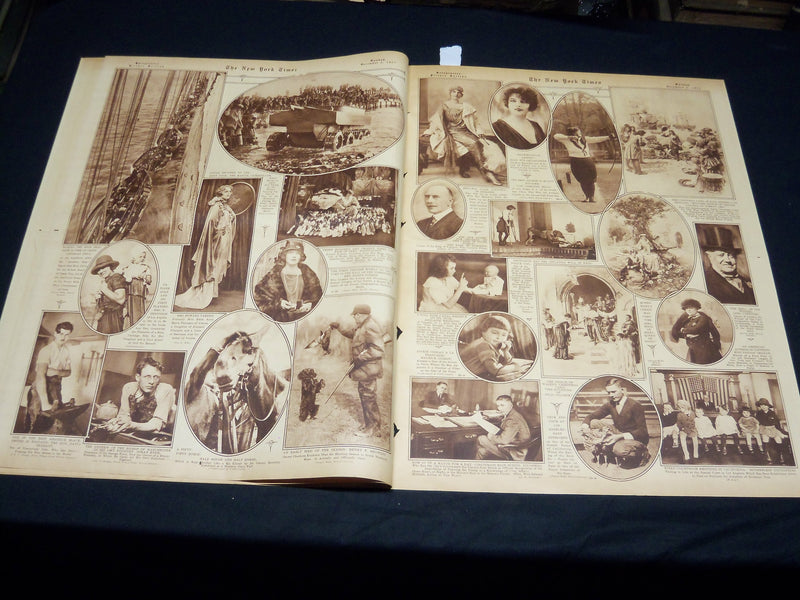 1923 DECEMBER 2 NEW YORK TIMES PICTURE SECTION NO. 5-7 - KING ALFONSO - NT 8893