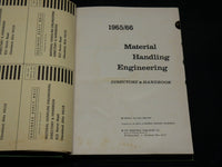 1965-1966 MATERIAL HANDLING ENGINEERING DIRECTORY & HANDBOOK - R 905F