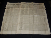 1849 EXETER NEWS LETTER ROCKINGHAM ADVERTISER - NEW HAMPSHIRE LOT OF 2 - K 56