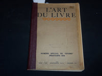 1914 SPRING L'ART DU LIVRE FRENCH BOOK - SPECIAL STUDO ISSUE - KD 5295D