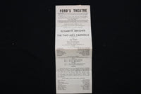 1945-1946 FORD'S THEATRE PROGRAMS - LOT OF 5 - BALTIMORE - K 2821