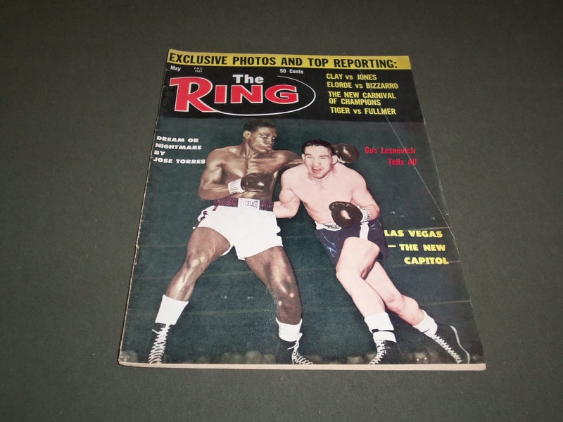 1963 MAY THE RING MAGAZINE - DICK TIGER AND GENE FULLMER - SP 5289